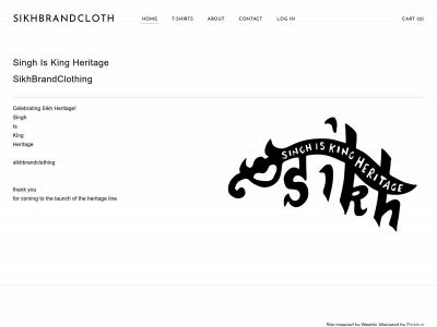 sikhbrandclothing.com snapshot