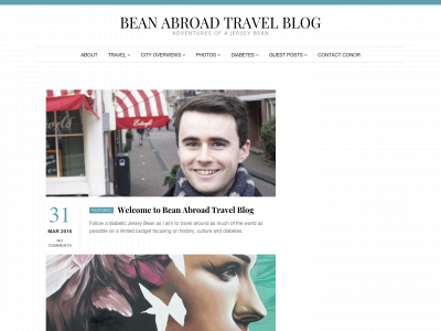 beanabroadtravelblog.com snapshot
