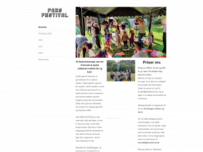 farsfestival.dk snapshot