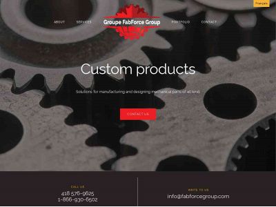fabforcegroup.com snapshot