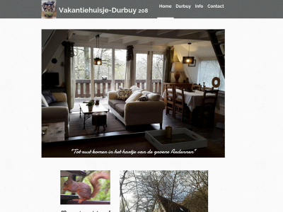 vakantiehuisje-durbuy.be snapshot