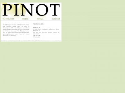 pinotforlag.se snapshot