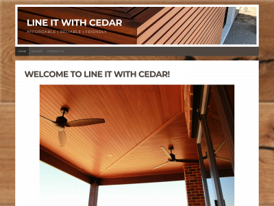 lineitwithcedar.com snapshot