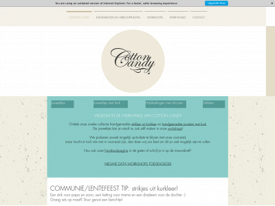 cottoncandy.be snapshot