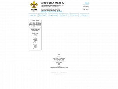 scoutsbsatroop47.com snapshot