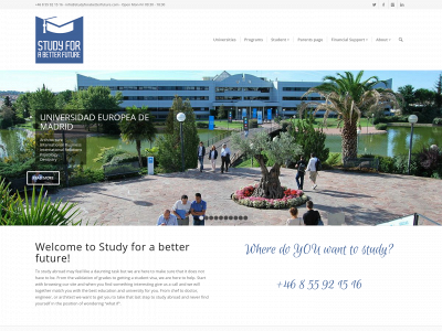 studyforabetterfuture.com snapshot