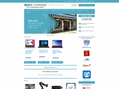 selectcomputers.nl snapshot