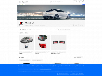 rpparts.co.uk snapshot