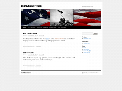 martyheiser.com snapshot