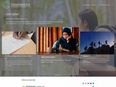 citizenscience.asia snapshot