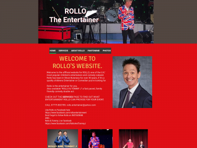 rolloentertainer.co.uk snapshot