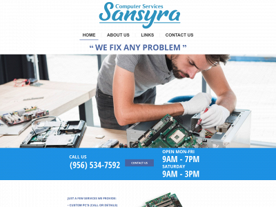 sansyra.com snapshot