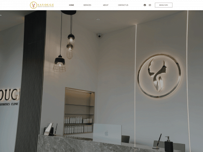 savougeaesthetics.com snapshot