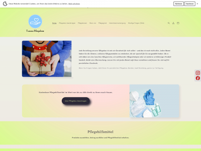 tuanapflegebox.de snapshot