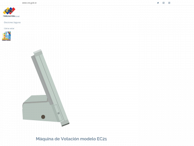 elecciones.gob.ve snapshot