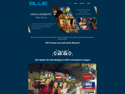 blue-freiberg.de snapshot
