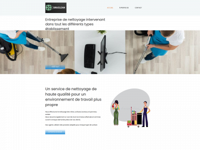 bruclean.be snapshot