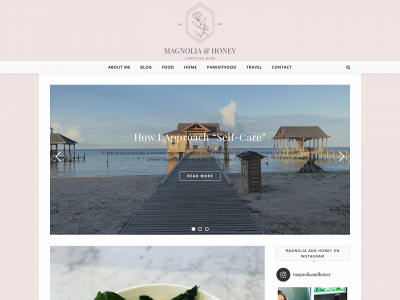 magnoliaandhoney.com snapshot