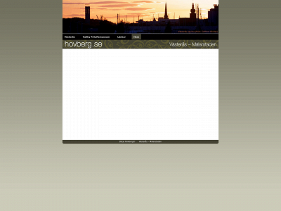 hovberg.se snapshot