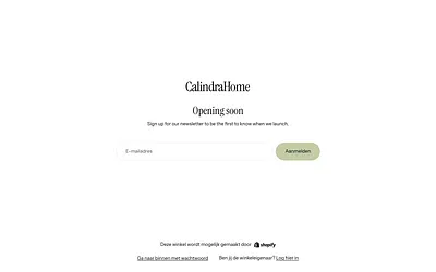 calindrahome.com snapshot