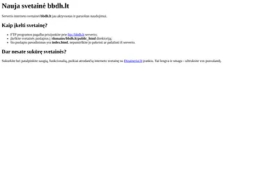 bbdh.lt snapshot