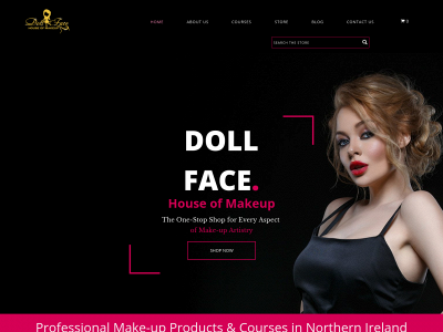 dollfacehouseofmakeup.com snapshot