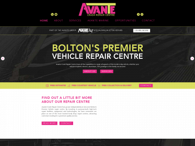 avantecrc.co.uk snapshot