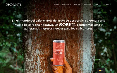 solumdrinks.com snapshot