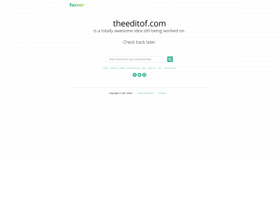 theeditof.com snapshot
