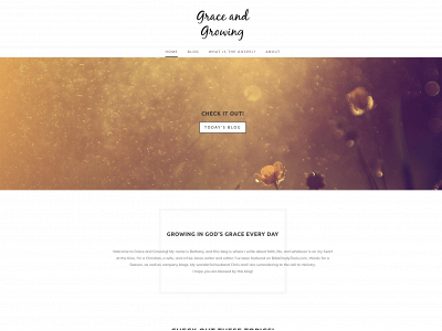 graceandgrowing.com snapshot