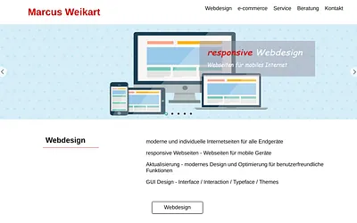 marcusweikart.com snapshot