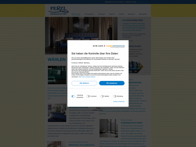 perzl-raumausstattung.de snapshot