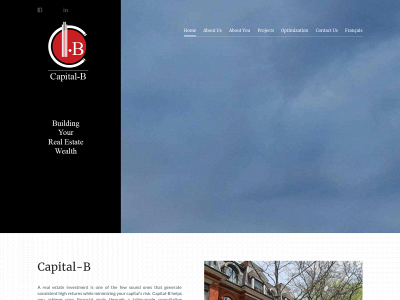 capital-b.ca snapshot