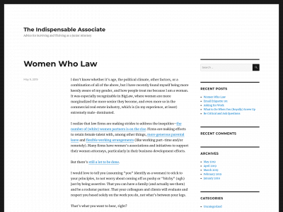 theindispensableassociate.com snapshot