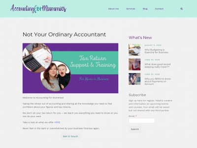 accountingformummies.co.uk snapshot