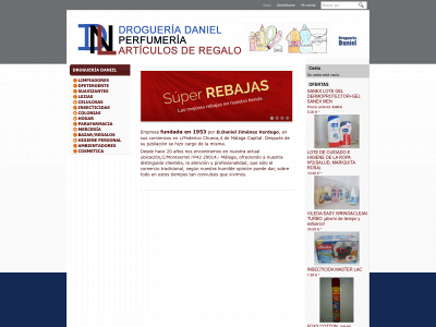 www.drogueriadaniel.com snapshot