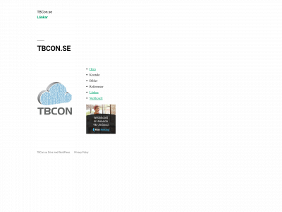 tbcon.se snapshot
