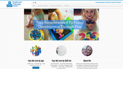preferredtherapytoys.com snapshot