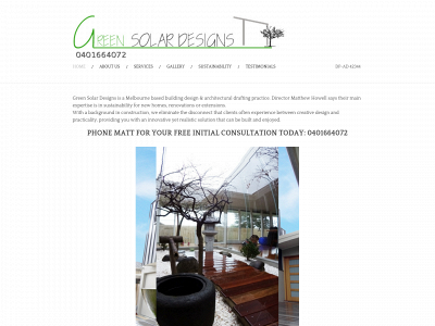 greensolardesigns.com.au snapshot
