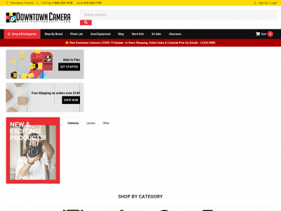 downtowncamera.com snapshot