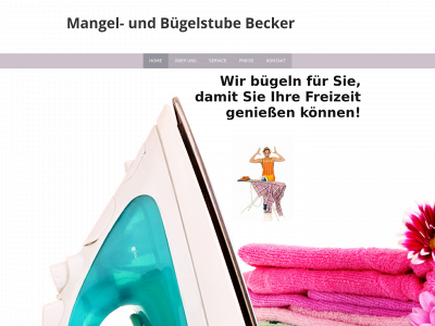 mangelstube-becker.de snapshot