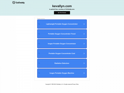 kevallyn.com snapshot