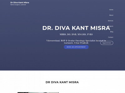 drdivakantmisra.in snapshot