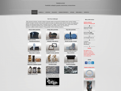 paminklas.biz snapshot