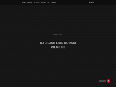kaligrafijospamokos.lt snapshot