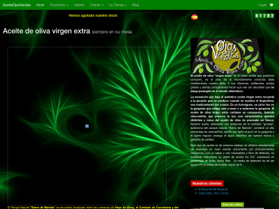 aceiteojosverdes.com snapshot