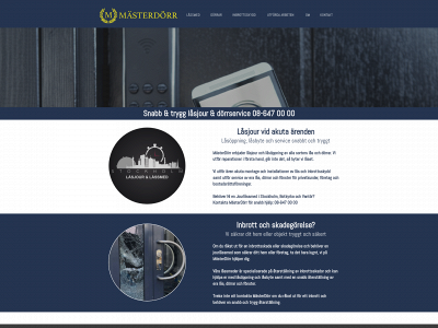 masterdorr.se snapshot