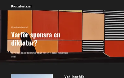 diktaturbanta.nu snapshot