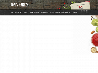 coriskoekken.dk snapshot