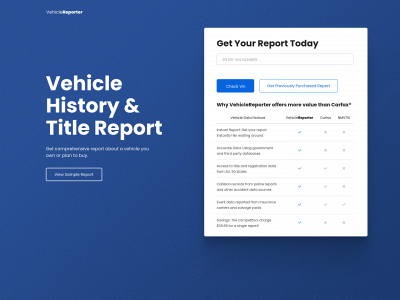 myautohistoryreport.com snapshot